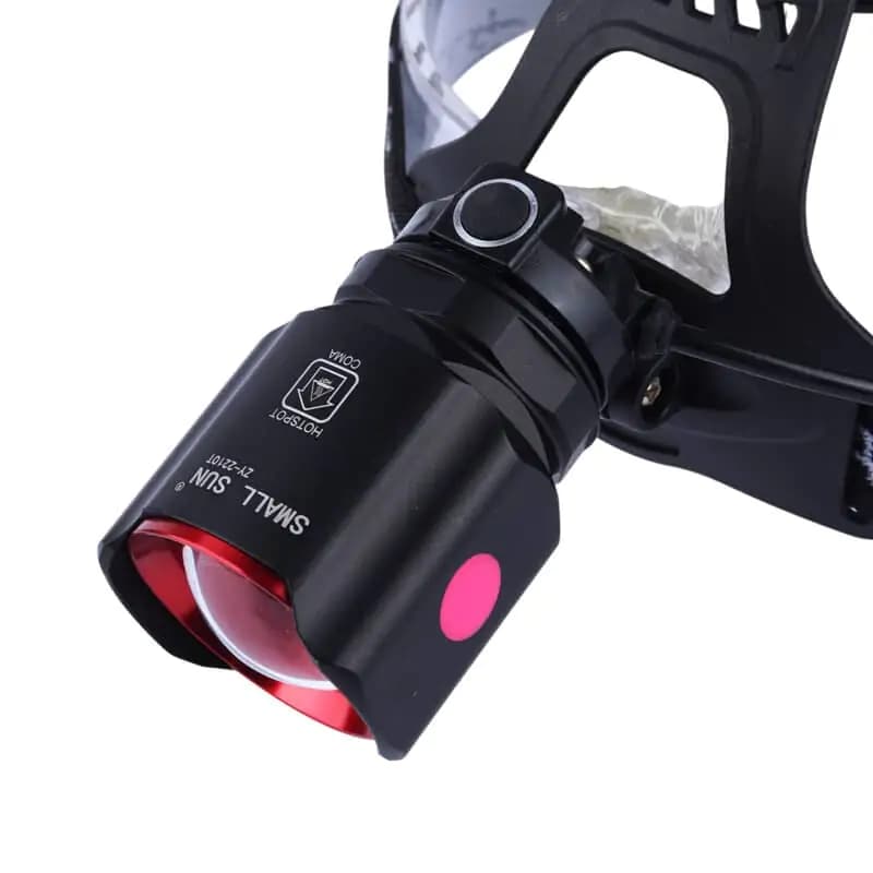 چراغ قوه پیشانی هدلایت شارژی اسمال سان مدل ZY-2210T — تصویر ۴