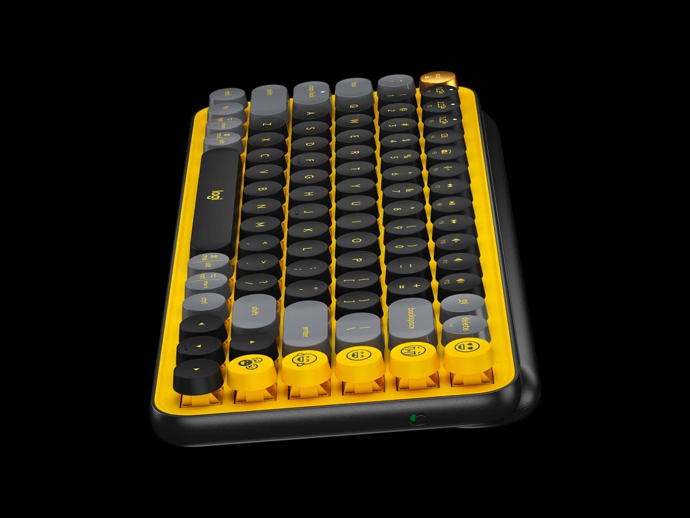 کیبورد مکانیکال بی سیم لاجیتک مدل Logitech Pop Keys – مشکی — تصویر ۳