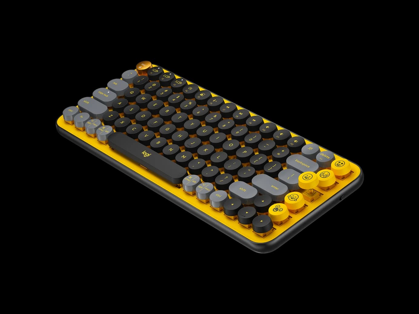 کیبورد مکانیکال بی سیم لاجیتک مدل Logitech Pop Keys – مشکی — تصویر ۲