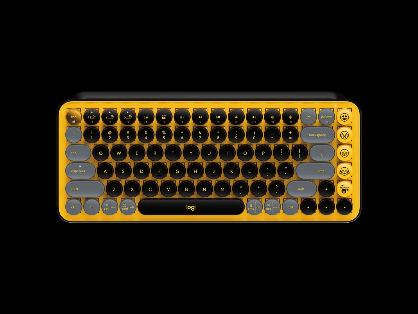 کیبورد مکانیکال بی سیم لاجیتک مدل Logitech Pop Keys – مشکی