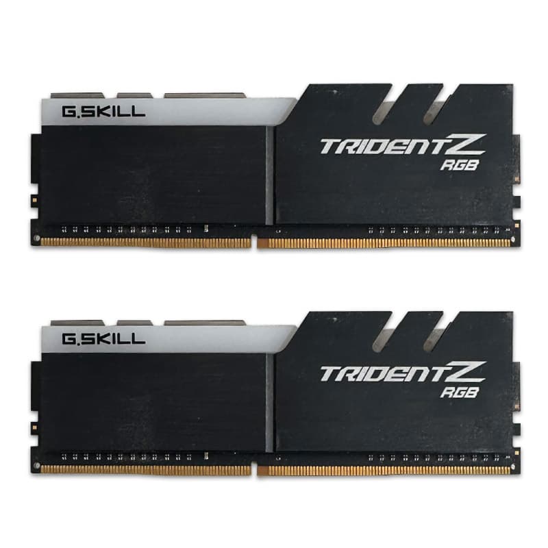 پک 16 گیگ رم Trident Z RGB 16GB (8×2) DDR4 3200Mhz استوک در حد نو — تصویر ۲