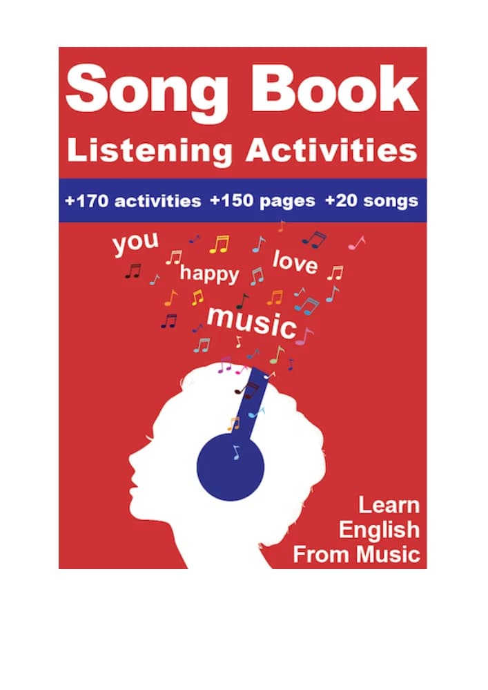 کتاب Song Book Listening Activities (کتاب آهنگ فعالیت‌های شنیداری) نسخه انگلیسی PDF | نامشخص