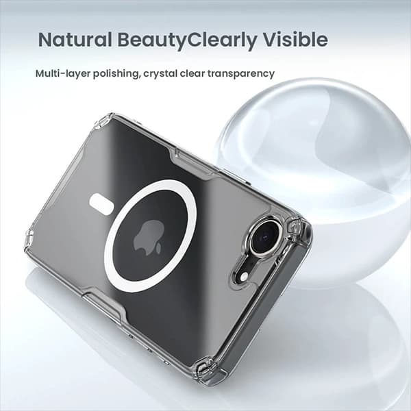 قاب Apple Iphone 16e نیلکین مدل Nature TPU Pro Magnetic Case — تصویر ۷