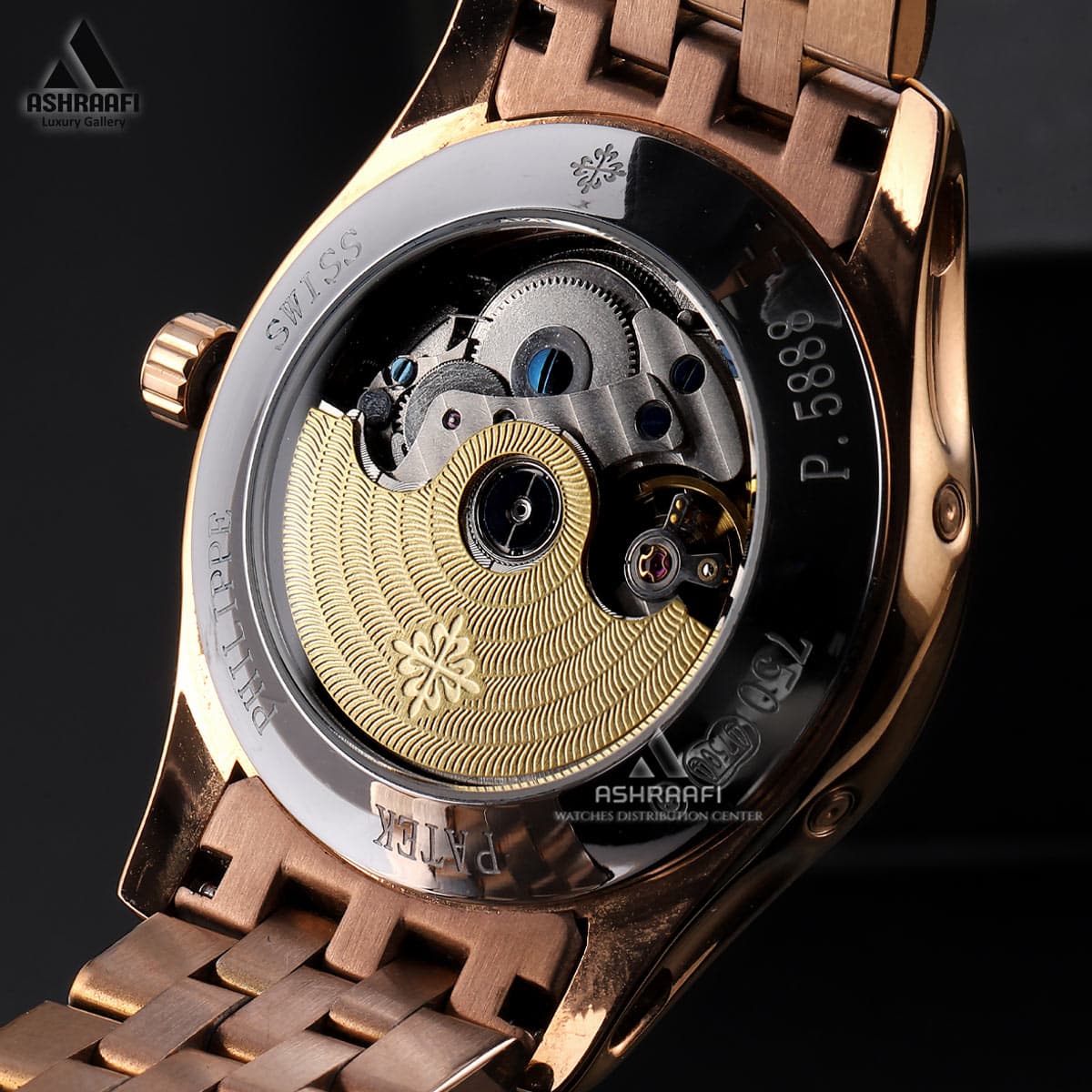ساعت پتک فیلیپ دست دوم Patek Philippe Annual Calendar RGK-ST — تصویر ۴