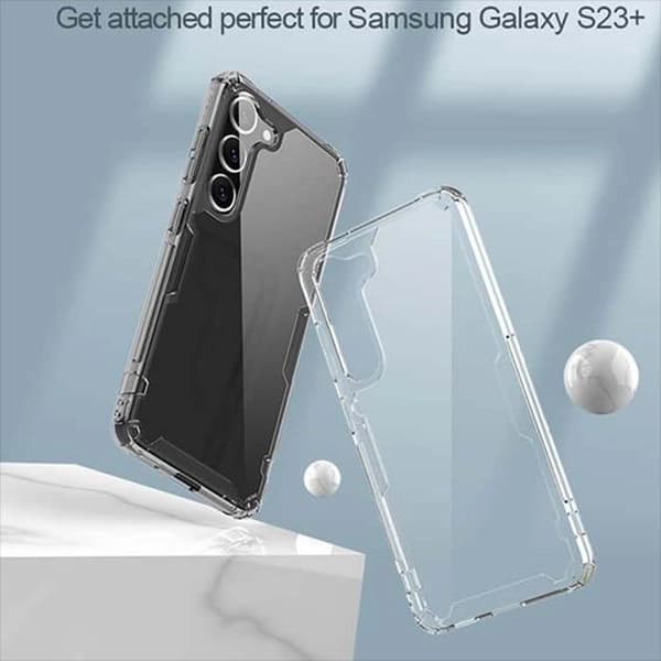 قاب Samsung Galaxy S23 Plus نیلکین مدل Nature TPU Pro — تصویر ۴