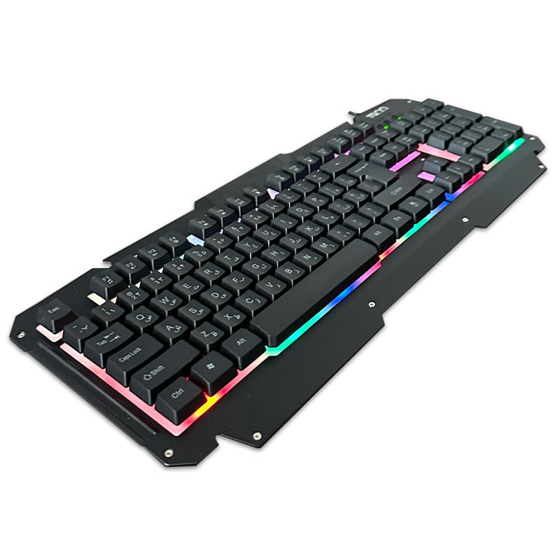 کیبورد و ماوس تسکو Mouse & Keyboard Gaming TSCO TKM8133 RGB استوک — تصویر ۴