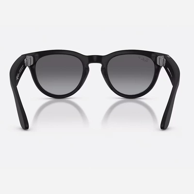 عینک هوشمند ری بن متا Ray-ban Meta Headliner Matte Black Polarized Gradient Graphite RW4013 – Gen 2 — تصویر ۶