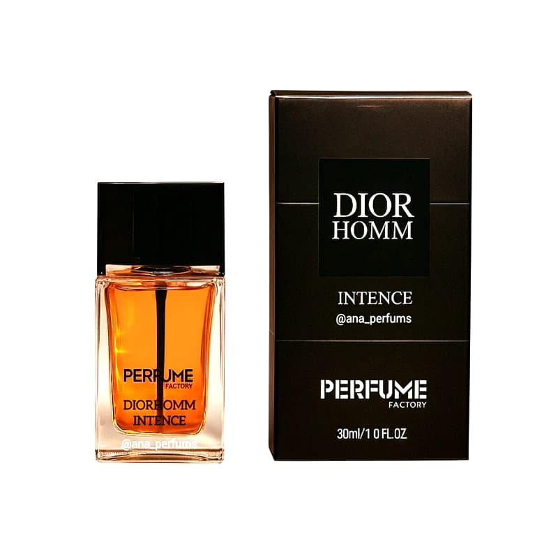 ادکلن مینیاتوری مردانه دیور هوم اینتس برند پرفیوم فکتوری حجم ۳۰ میل Dior home intence Perfume Factory
