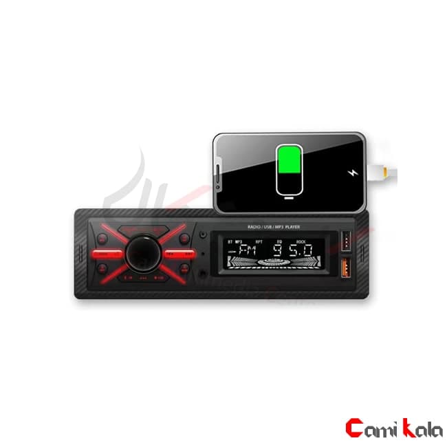 رادیو پخش دو فلاش بلوتوث دار مدل Car MP3 950 — تصویر ۵