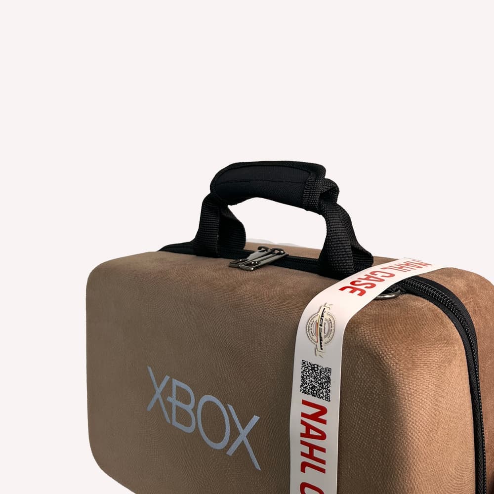 کیف کنسول Xbox Series S نهل رنگ قهوه ای — تصویر ۳
