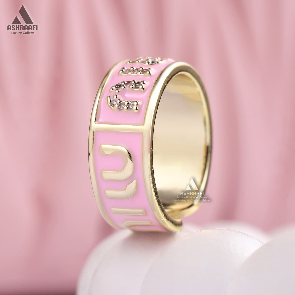 انگشتر زنانه میو میو Miu Miu Enamel Ring WP01 — تصویر ۲