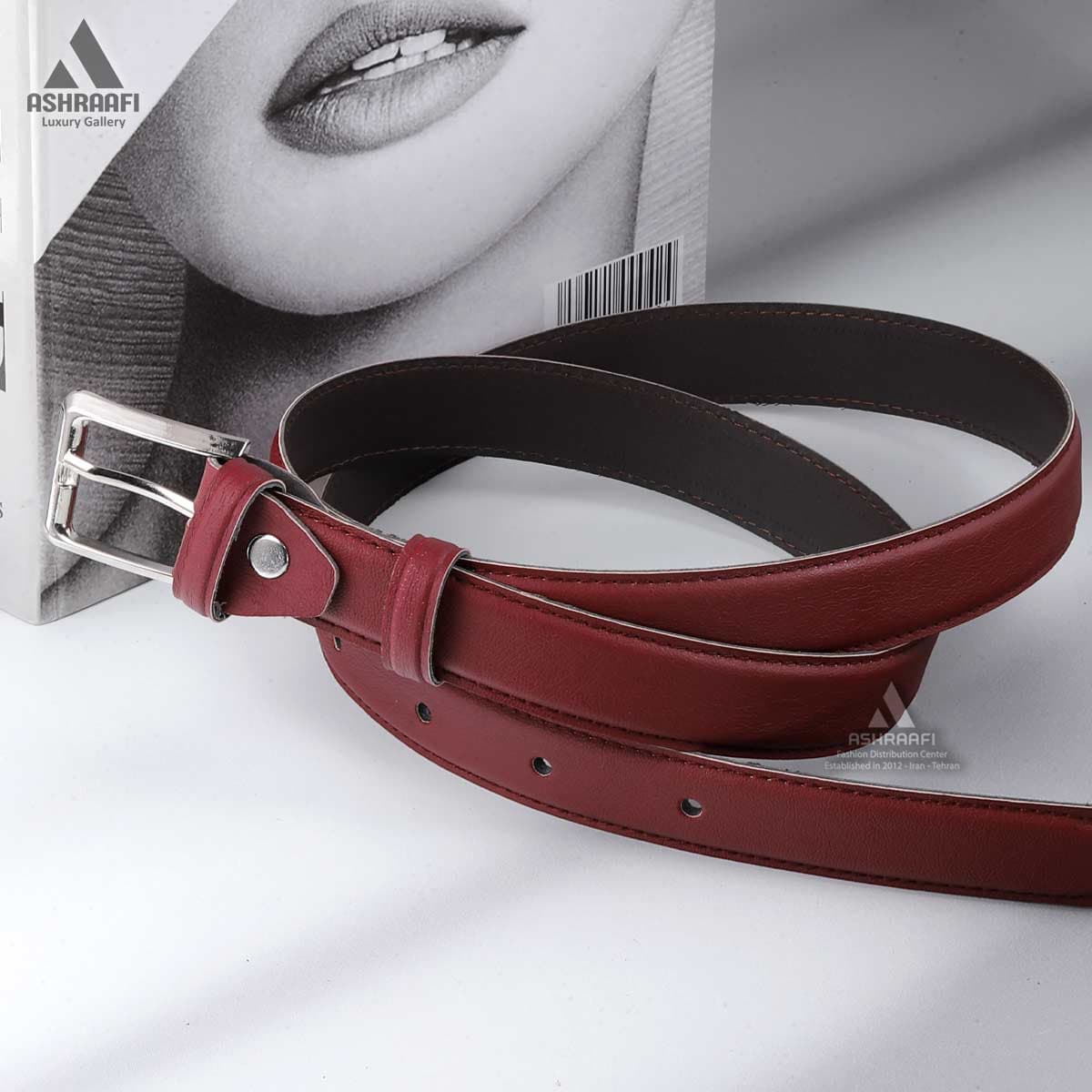 کمربند چرم زنانه Leather Belt BL162 — تصویر ۵