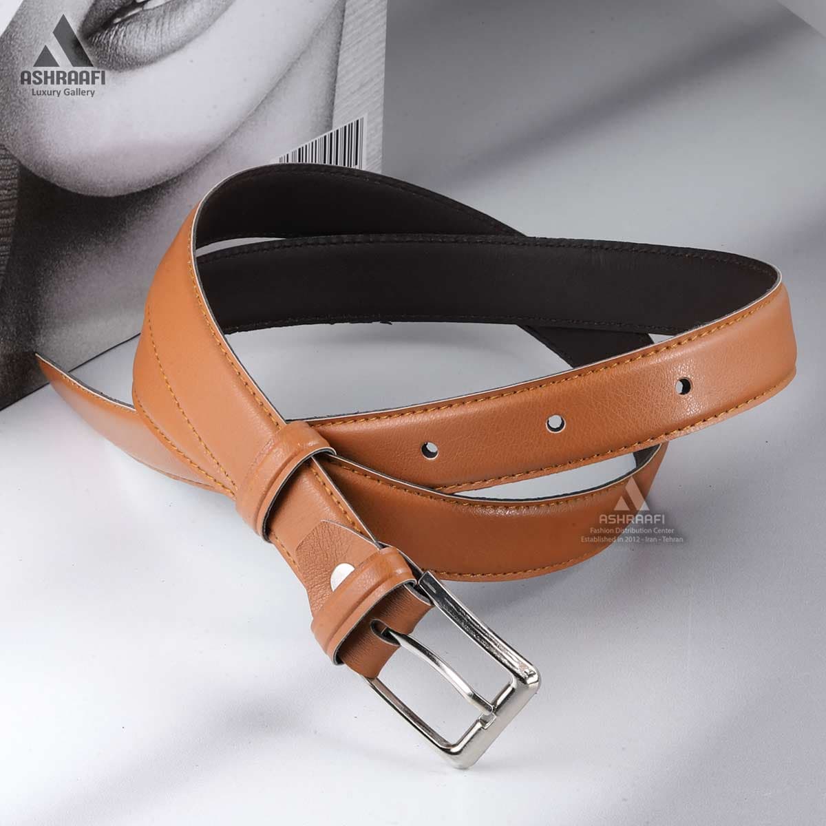 کمربند چرم زنانه Leather Belt BL162 — تصویر ۷