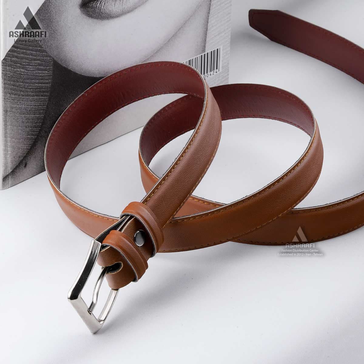 کمربند چرم زنانه Leather Belt BL162 — تصویر ۳