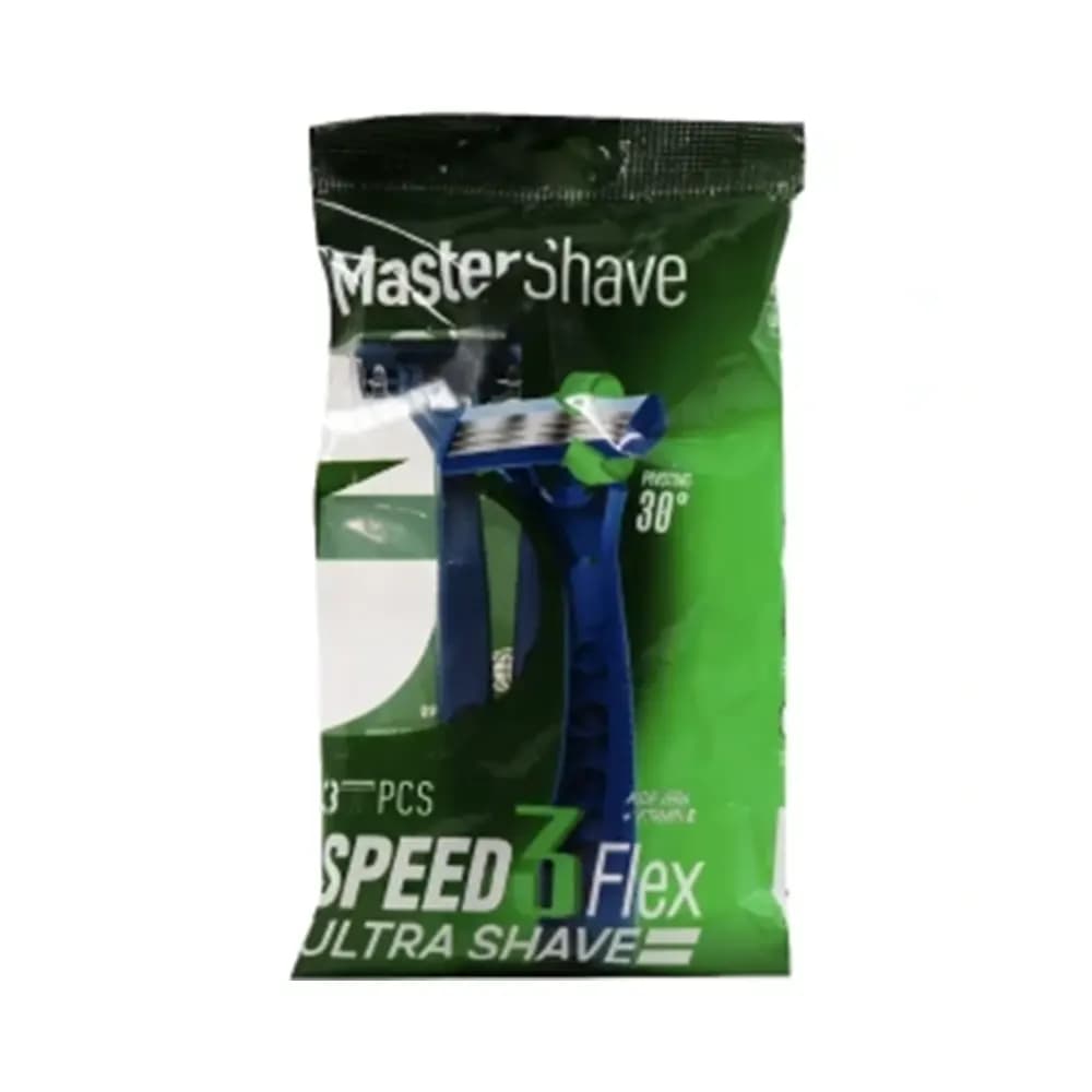 خودتراش مردانه 3 لبه مستر شیو مدل Speed 3 Flex بسته 3 عددی — تصویر ۶