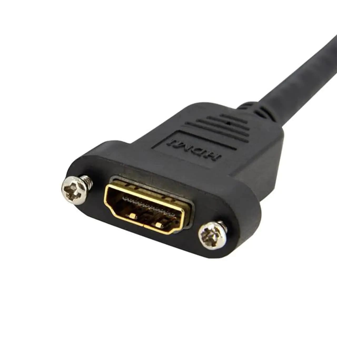 تبدیل دوسر مادگی HDMI پنلی پیچ شونده پی نت مدل PHH-1 به طول 30 سانتی متر — تصویر ۴