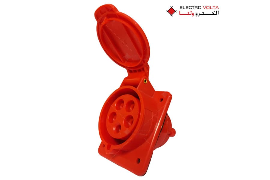 مادگی توکار IP44 – 415V – 3P+N+E – 32A — تصویر ۲