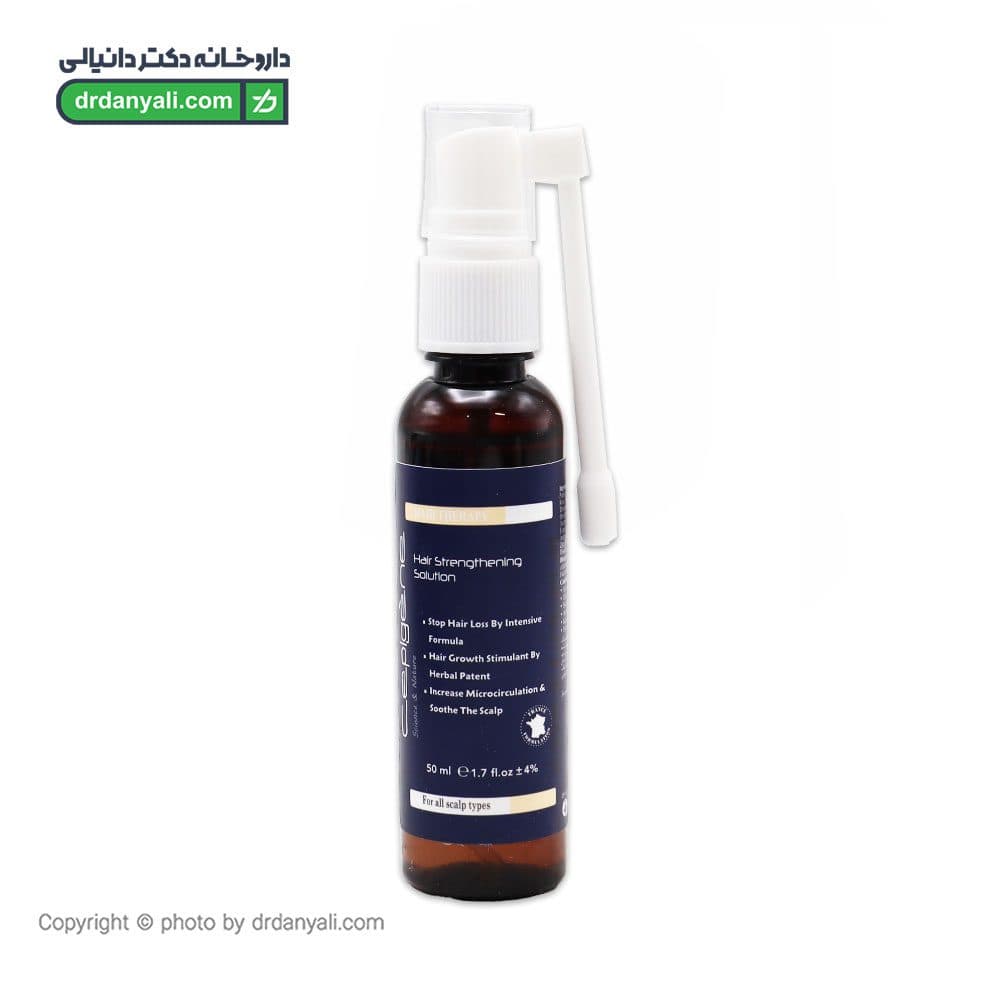 محلول تقویت کننده مو سپیژن مناسب انواع مو 50 میلی لیتر — تصویر ۳