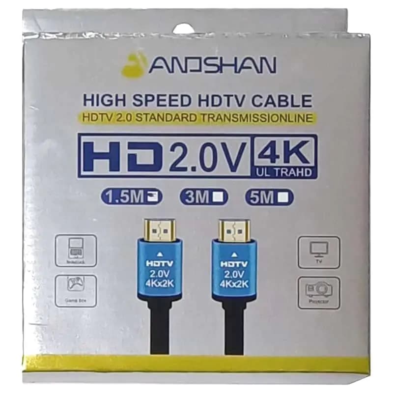 کابل HDMI 4K انوشان پک کارتنی به طول 1.5 الی 5 متر