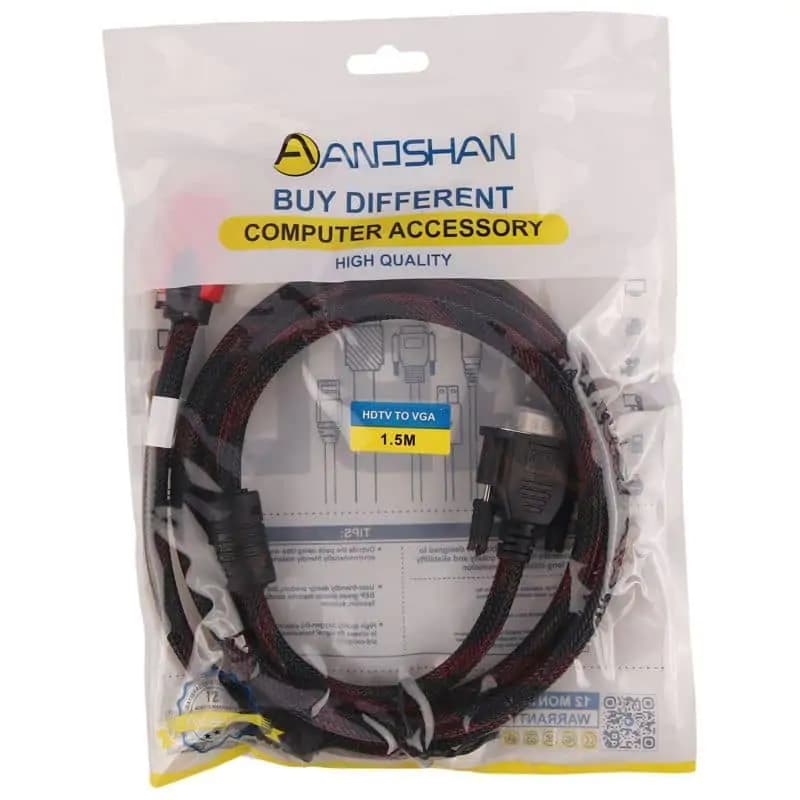 کابل تبدیل HDMI به VGA انوشان طول 1.5 متر — تصویر ۵