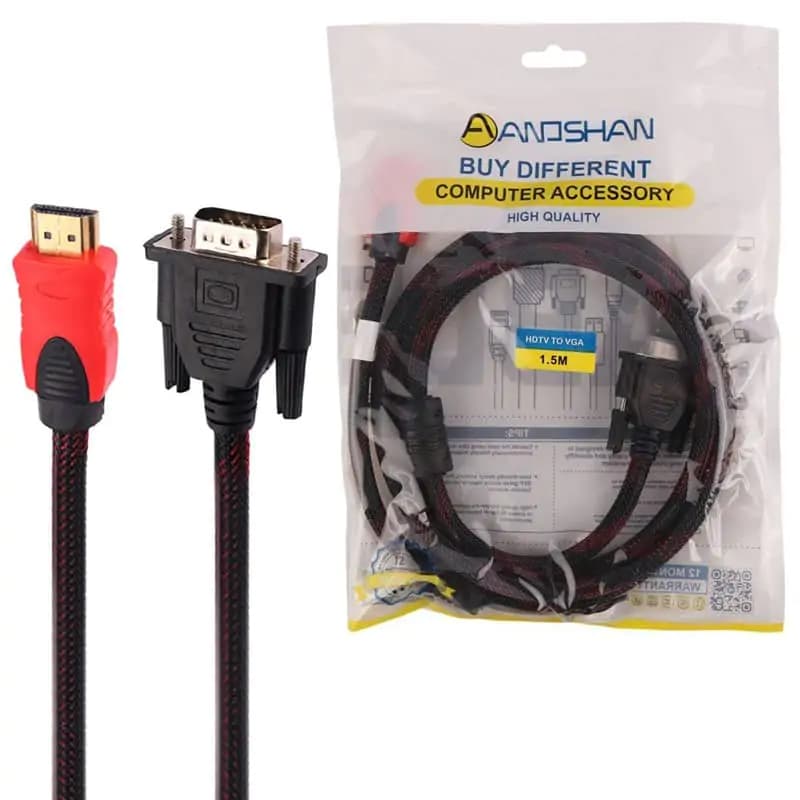 کابل تبدیل HDMI به VGA انوشان طول 1.5 متر — تصویر ۴