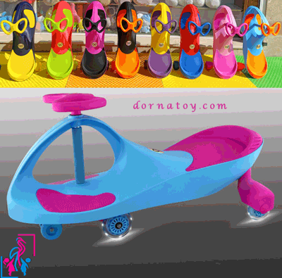 سه چرخه لوپ کار چراغدار آبی صورتی پلی فکتوری اصلی
