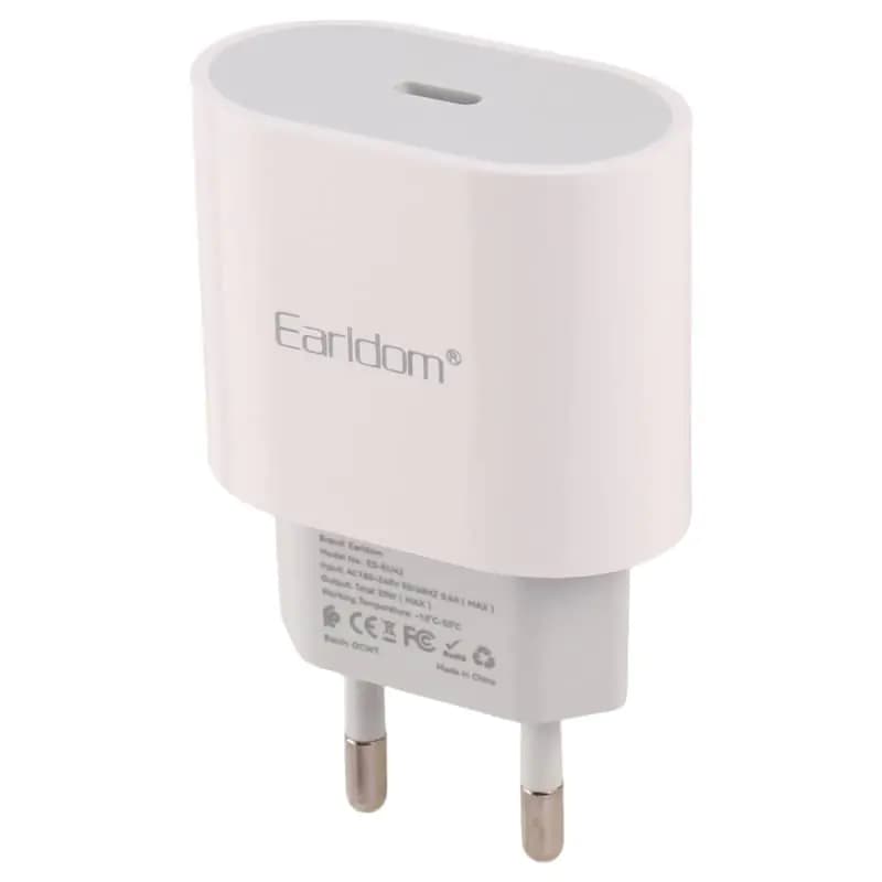 شارژر دیواری 20 وات ارلدام مدل ES-EU42 — تصویر ۲