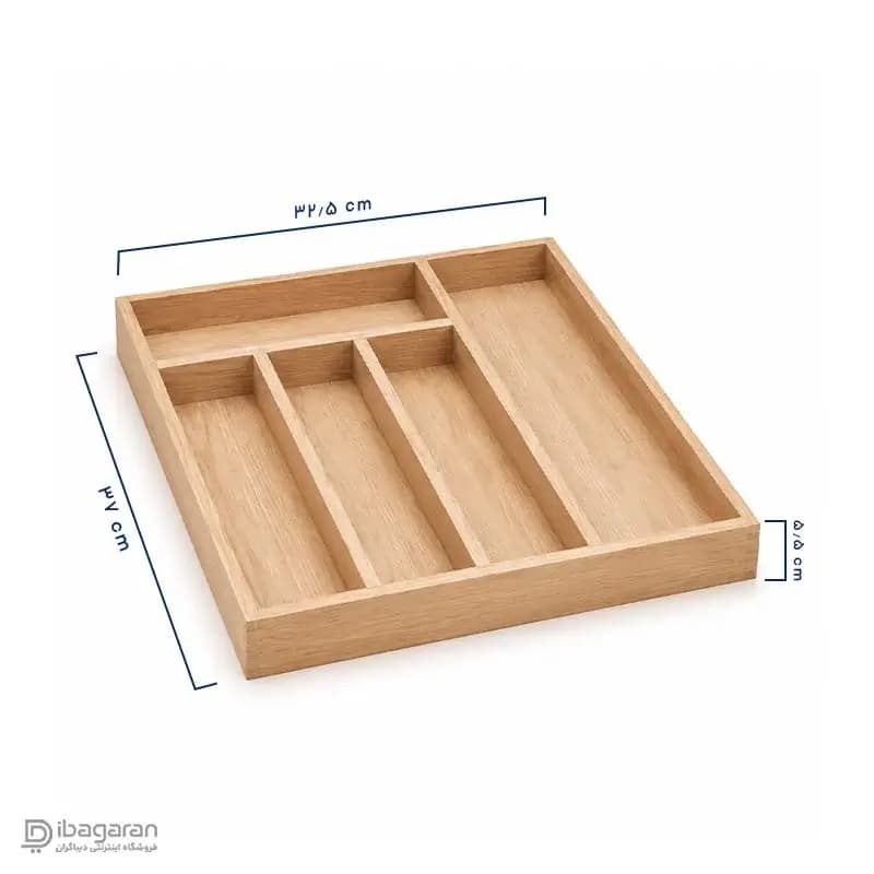 نظم دهنده چوبی داخل کابینت ریور مدل 3924 — تصویر ۲