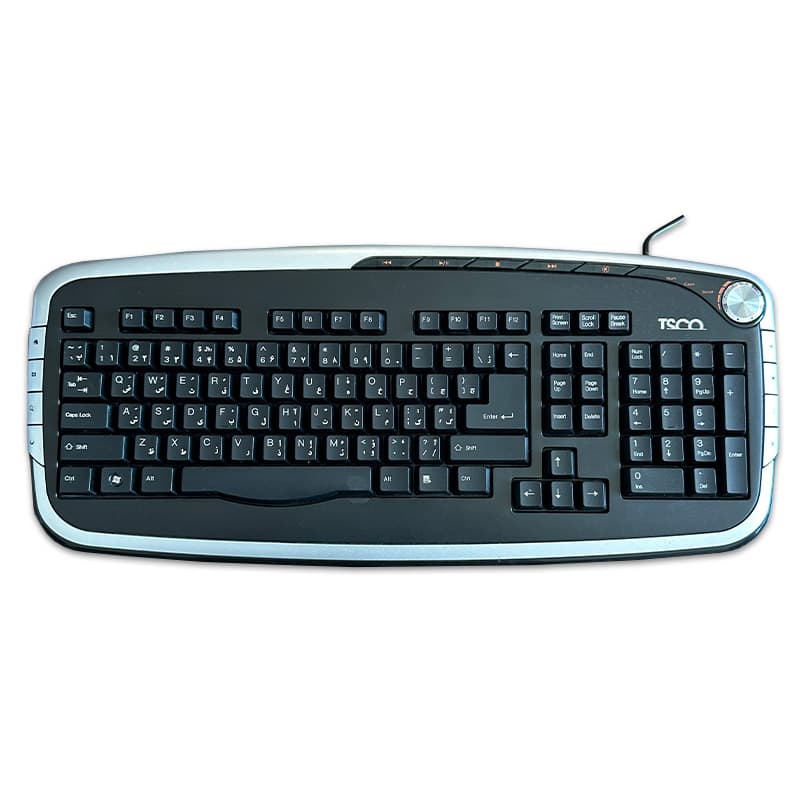 کیبورد تسکو TSCO TK-9101 استوک — تصویر ۲