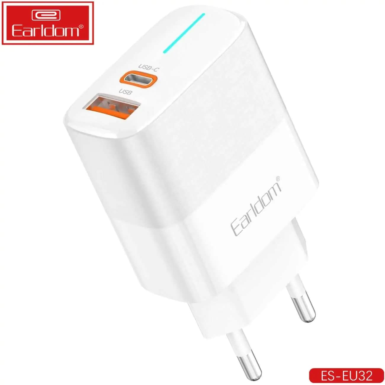 شارژر دیواری 38 وات ارلدام مدل ES-EU32