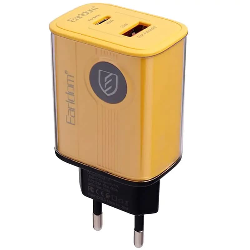 شارژر دیواری 20 وات ارلدام مدل EU40-PD — تصویر ۳