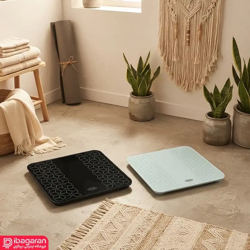 ترازوی وزن کشی شیشه ای طرح شبکه ریور