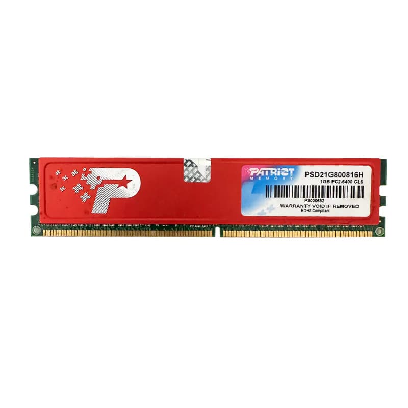 رم پاتریوت PATRIOT 1GB DDR2 800MHz استوک — تصویر ۶