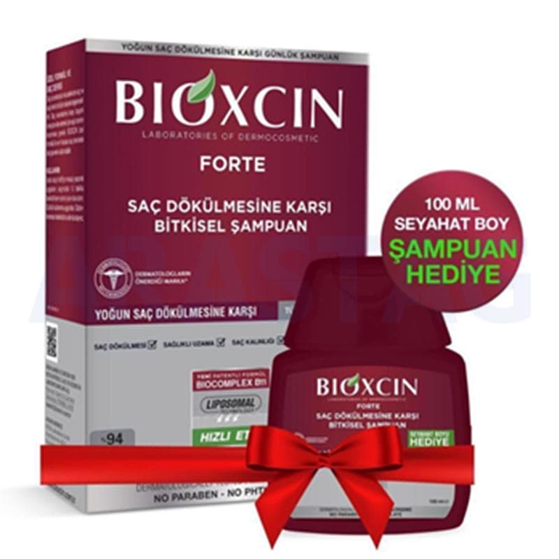 شامپو ضد ریزش بیوکسین BIOXCIN مناسب انواع مو حجم 100+300 میلی