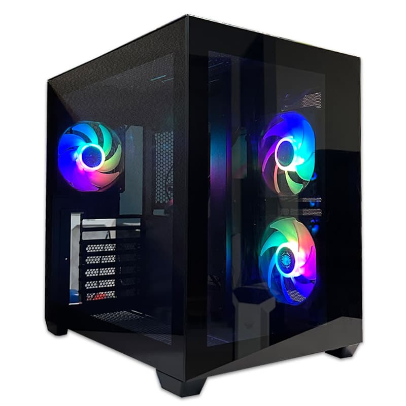 قاب کیس کامپیوتر اف اس پی FSP CMT 380 Black استوک در حد نو