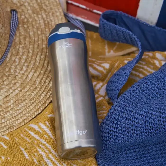 بطری آب استیل نی‌دار کانتیگو مدل Ashland Chill حجم 590ml — تصویر ۵