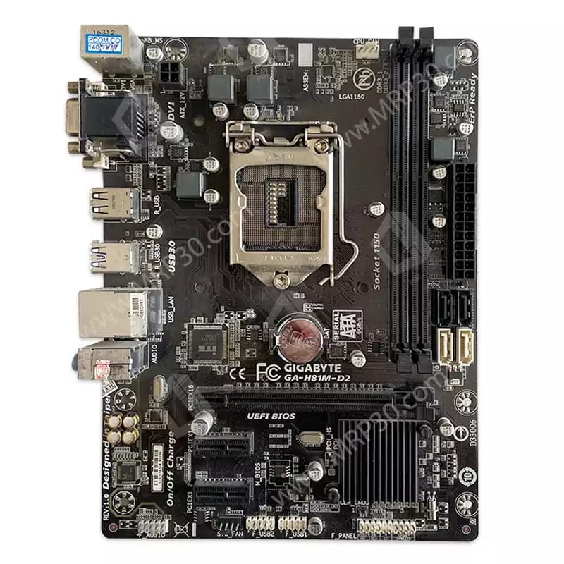 مادربرد گیگابایت Gigabyte H81M-D2 استوک