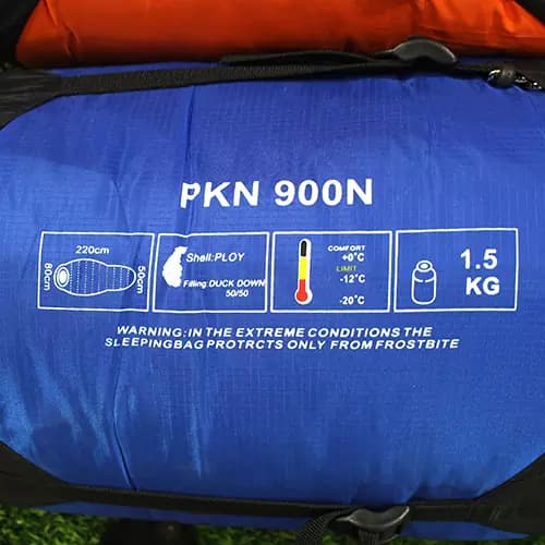 کیسه خواب پر اردک کله گاوی 1300 گرم مدل PKN 700N — تصویر ۶