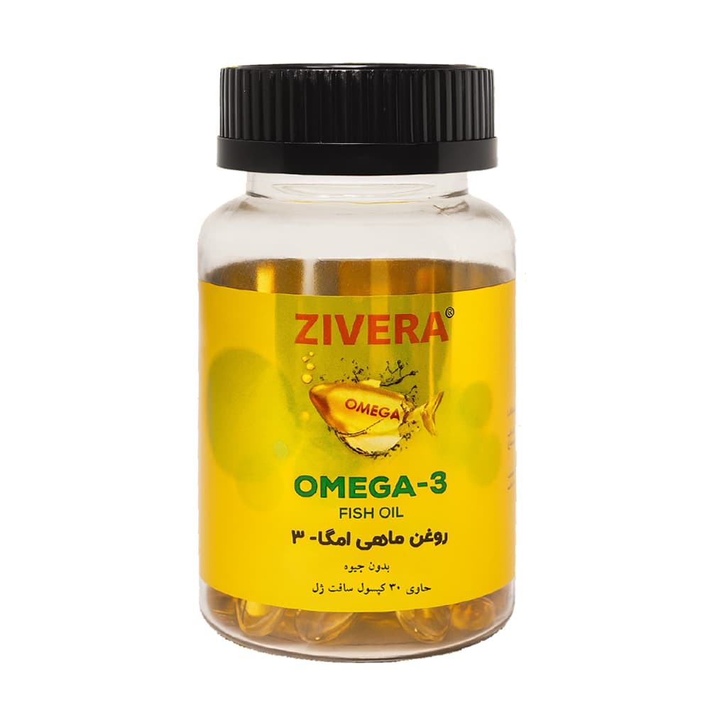 کپسول امگا 3 1000 میلی گرم زیورا 30 عدد — تصویر ۵
