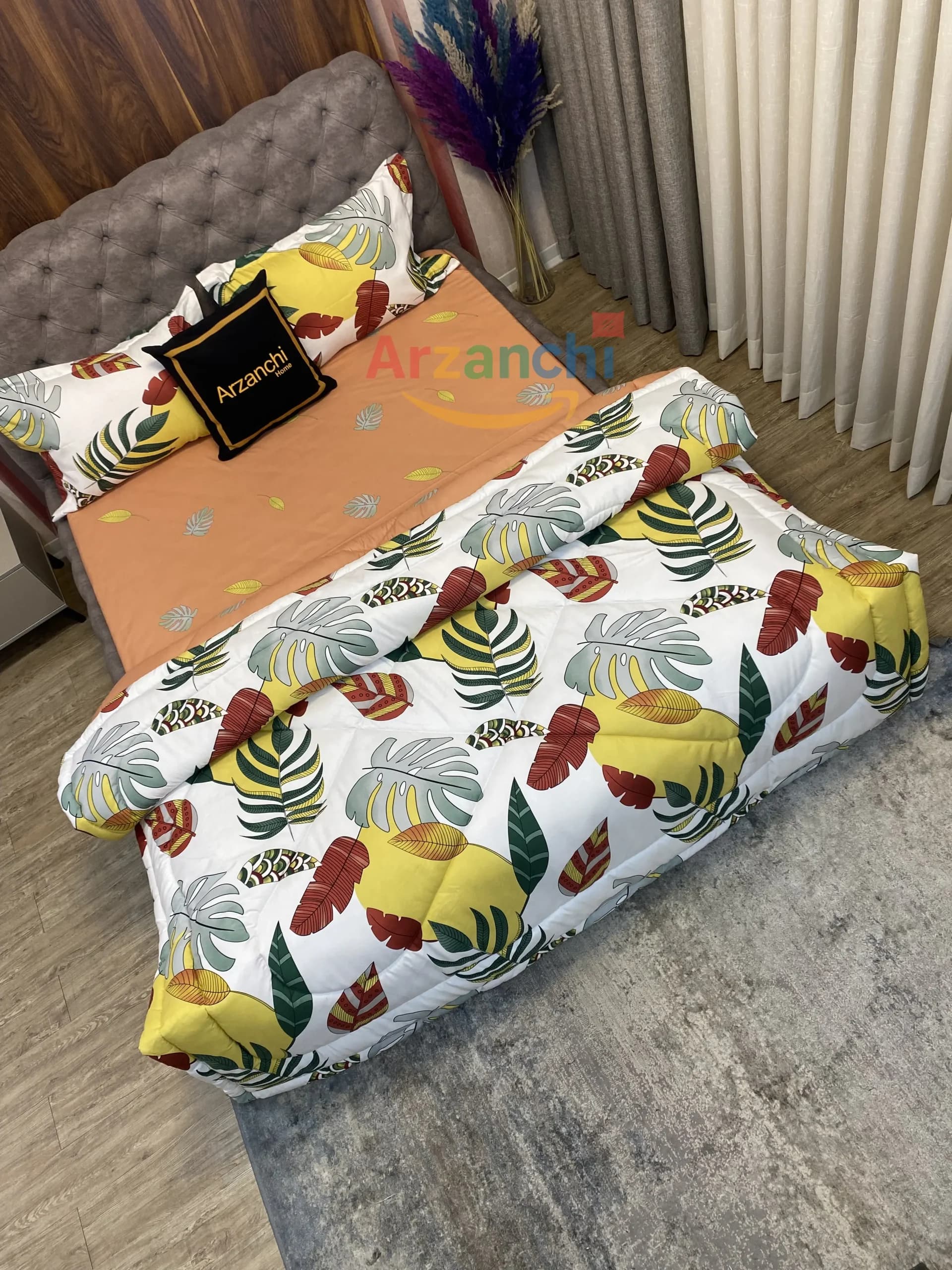 روتختی دونفره طرحدار ملیسا کد HA360 ارزانچی