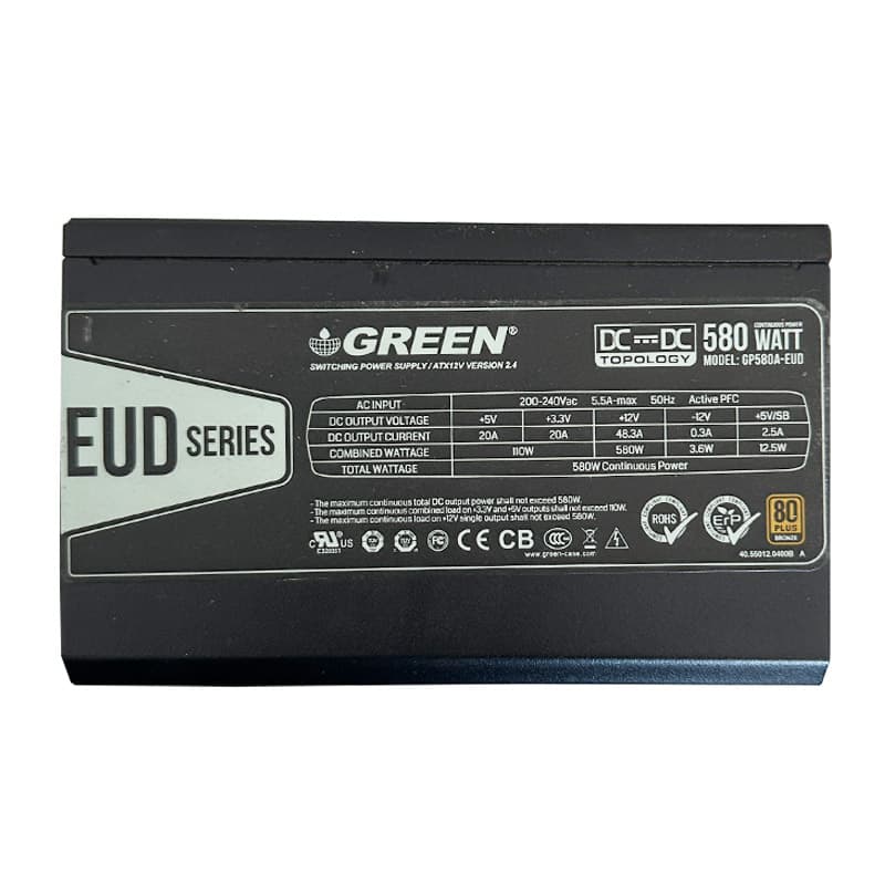 پاور 580 گرین Green GP580A EUD استوک در حد نو — تصویر ۴