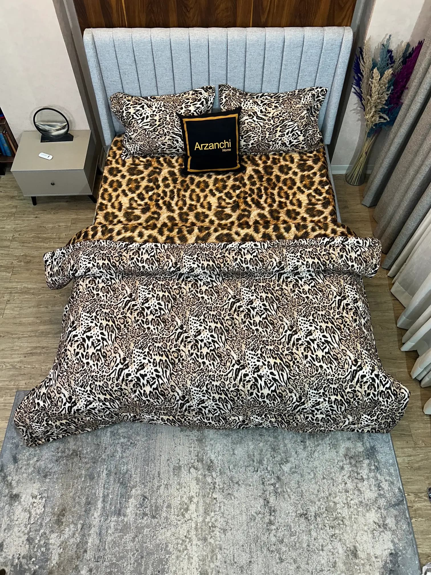 روتختی طرحدار پلنگی کد F850 — تصویر ۷