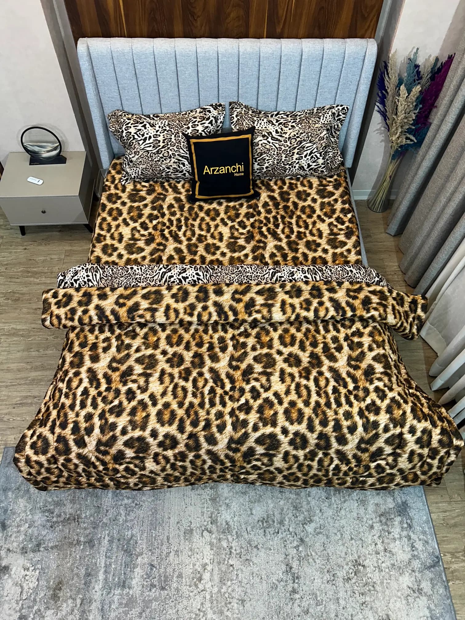 روتختی طرحدار پلنگی کد F850 — تصویر ۶