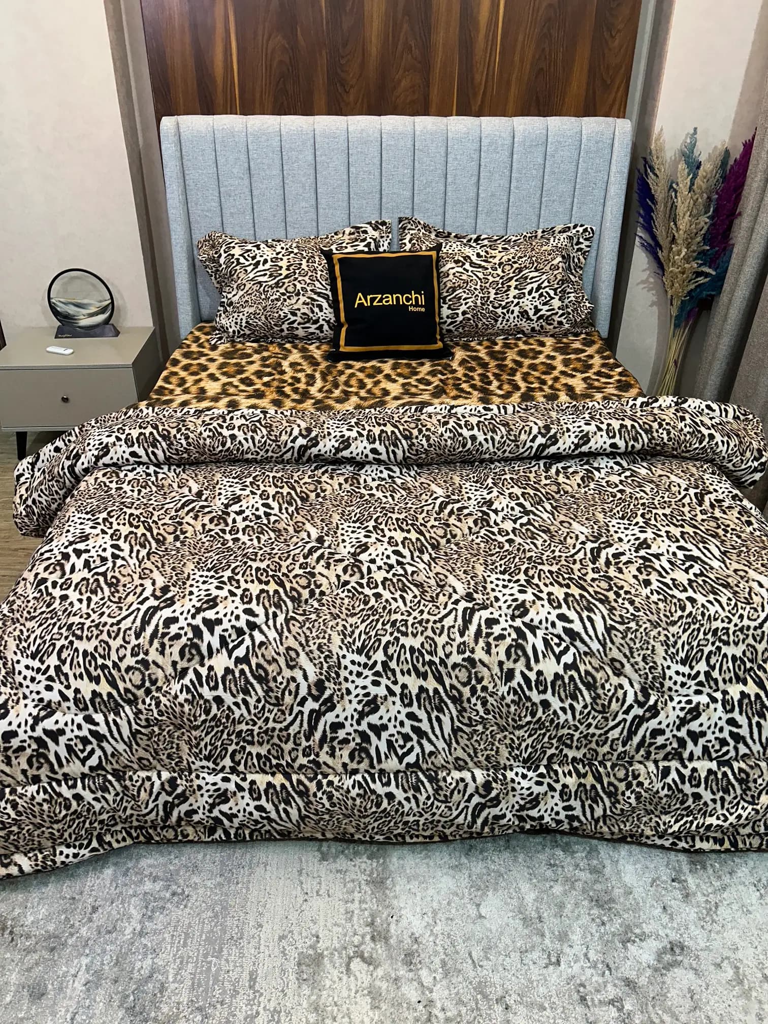 روتختی طرحدار پلنگی کد F850 — تصویر ۴