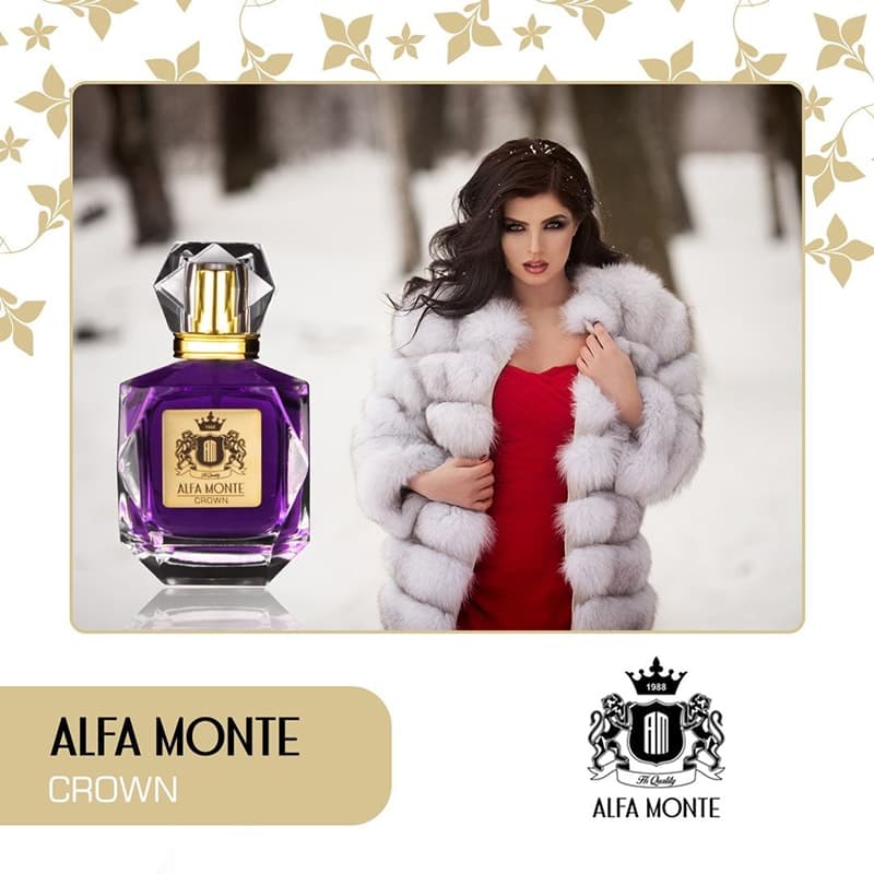 ادکلن آلفا مونته کرون Alfa Monte Crown حجم ۱۰۰ میل — تصویر ۲