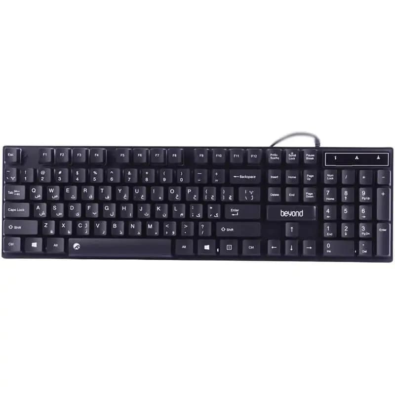 کیبورد با سیم گیمینگ بیاند مدل BK-7120 RGB — تصویر ۶