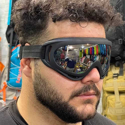 عینک طوفان و اسکی نشکن مدل RB-UV400 — تصویر ۵