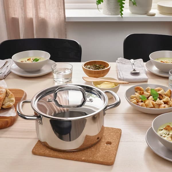 زیرقابلمه ای چوب پنبه ایکیا HEAT – مستطیل 2عددی — تصویر ۳