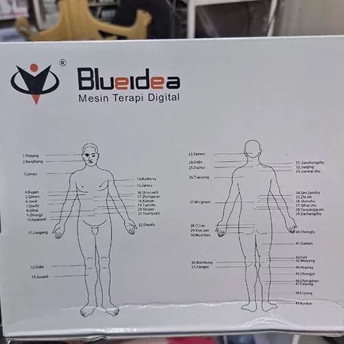 تنس فیزیوتراپی خانگی بلو آیدیا 2 کاناله 4 پد Blueidea — تصویر ۷
