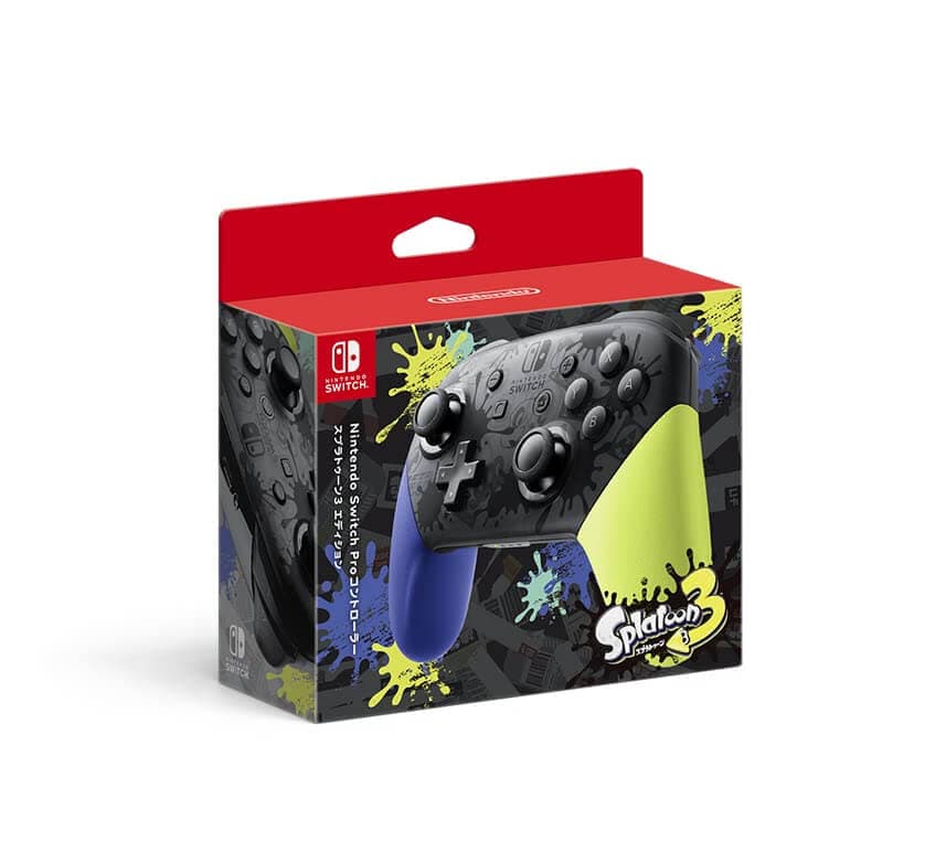 کنترلر نینتندو سوییچ طرح Splatoon 3 — تصویر ۳